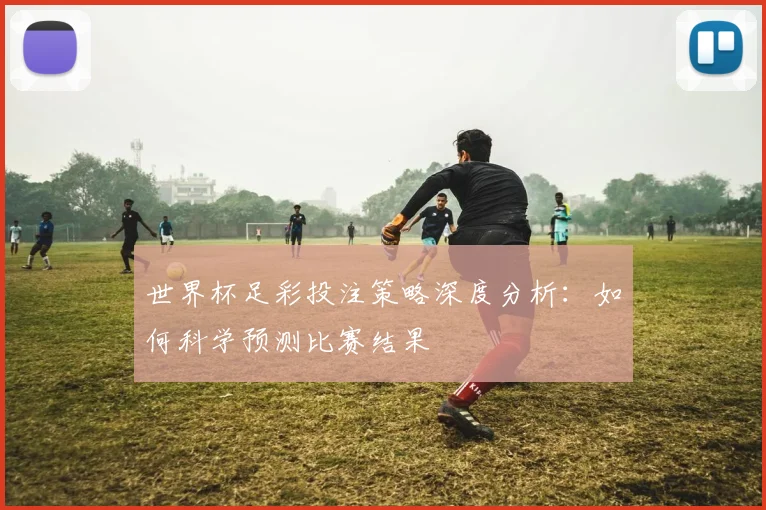 世界杯足彩投注策略深度分析：如何科学预测比赛结果
