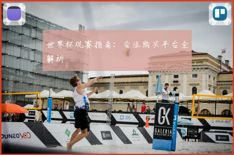 世界杯观赛指南：合法购买平台全解析